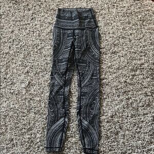 Lululemon patterned leggings